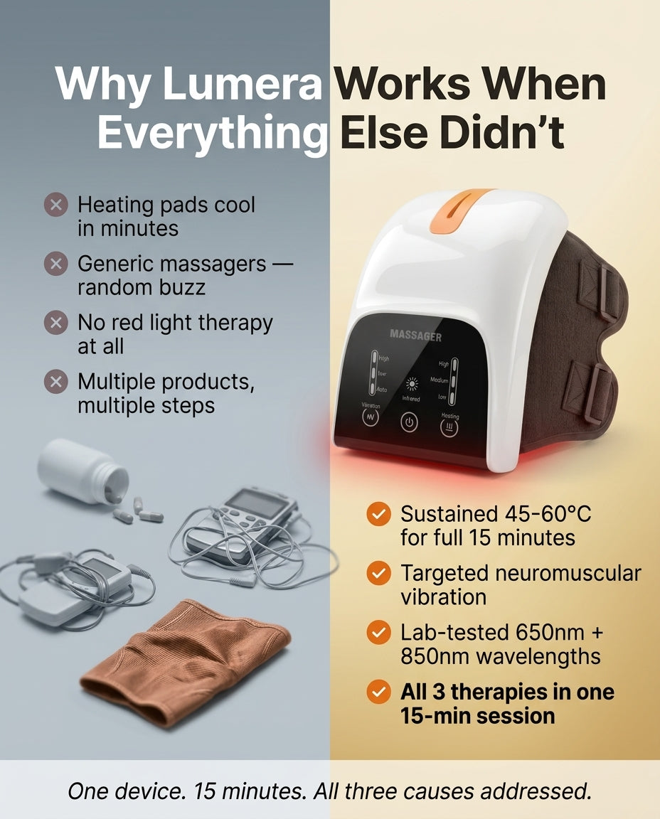 Lumera Triple Therapy for Lasting Knee Relief