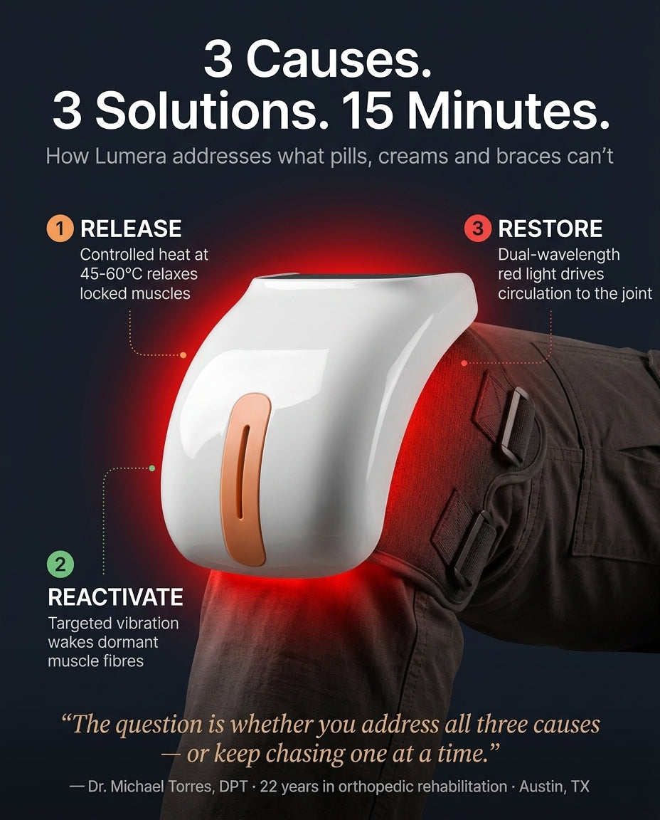 Lumera Triple Therapy for Lasting Knee Relief