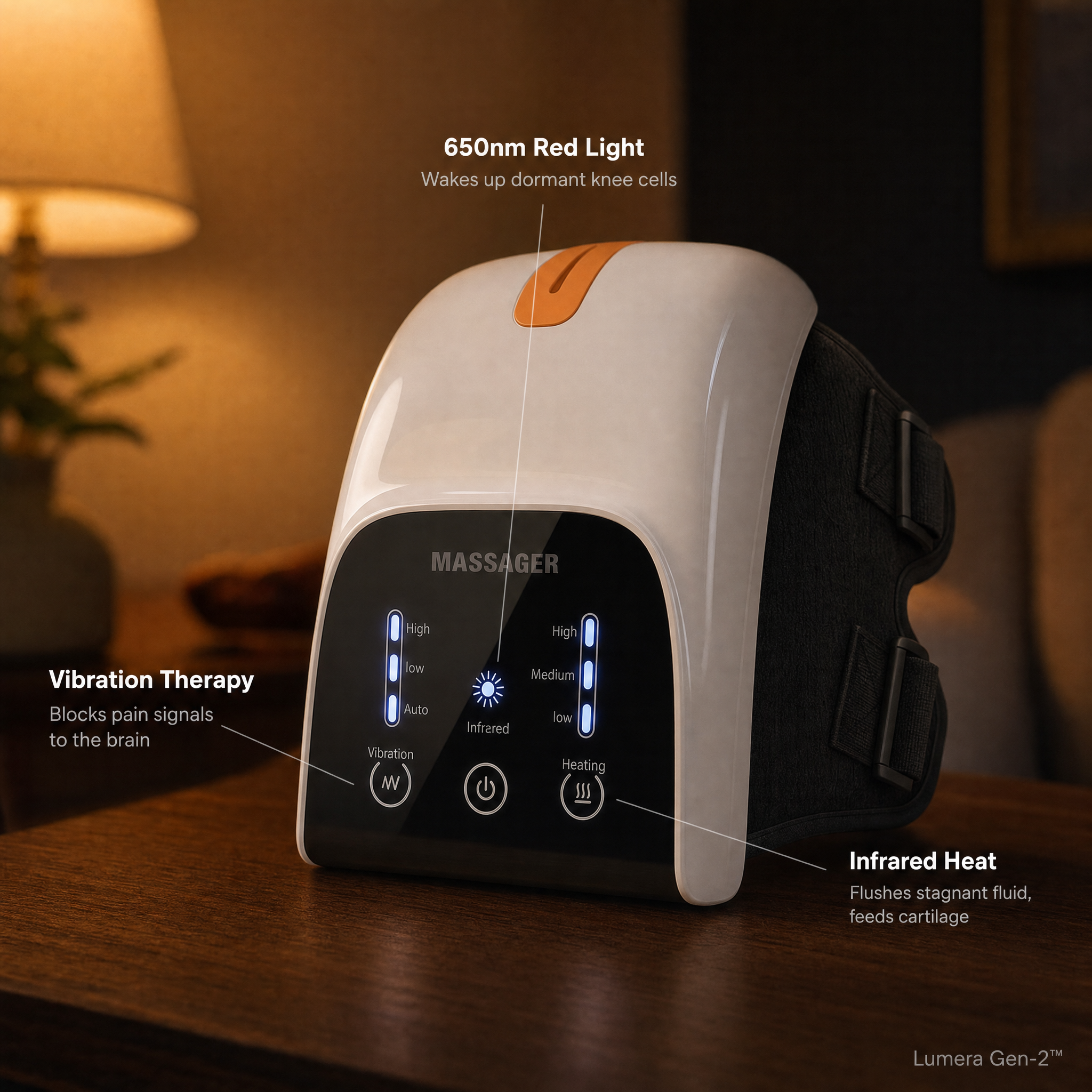 Lumera 3-1 Knee Massager-Gen-2